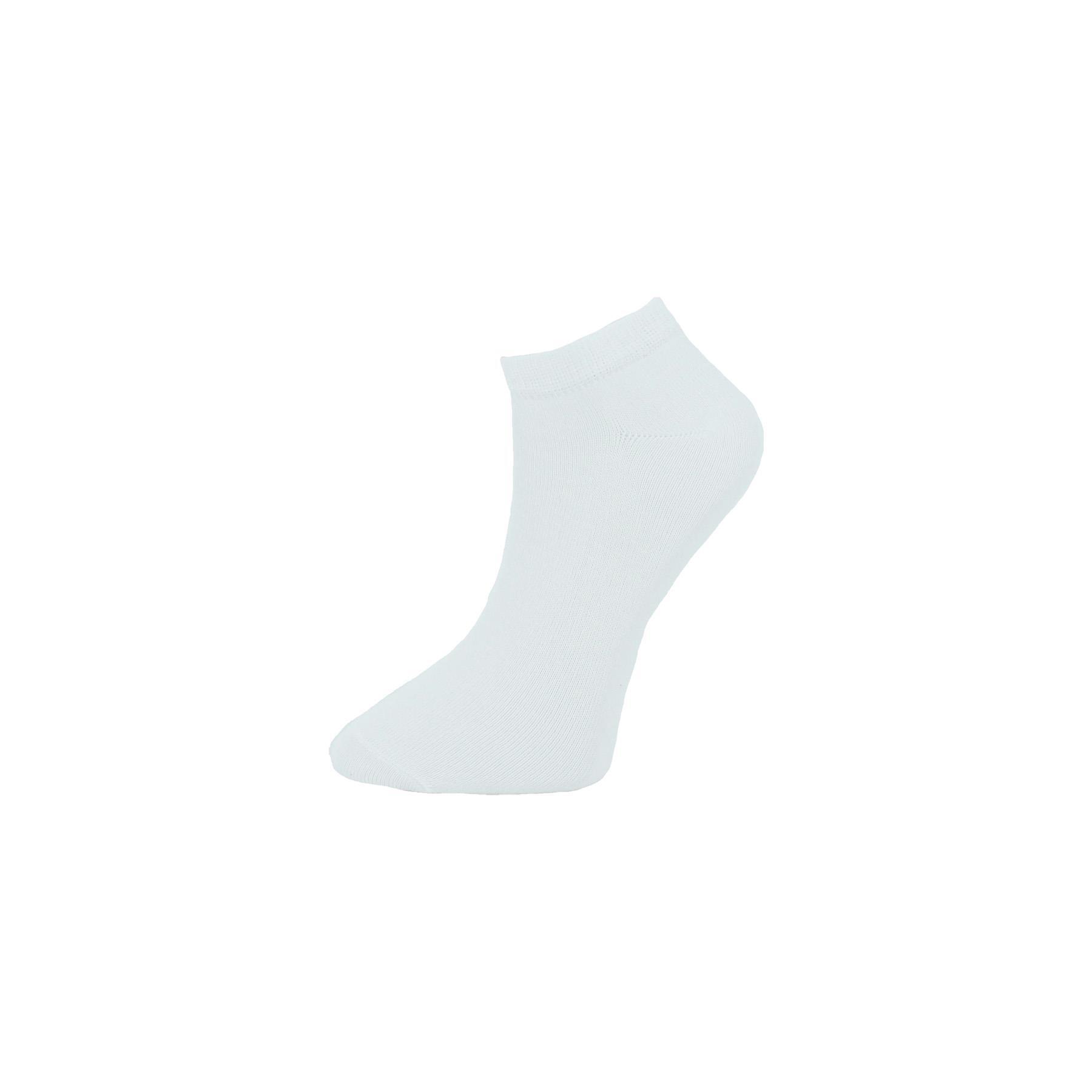 Damen Sneaker-Socken 7002, weiß, 2 x 4er-Pack, Gr.39/42