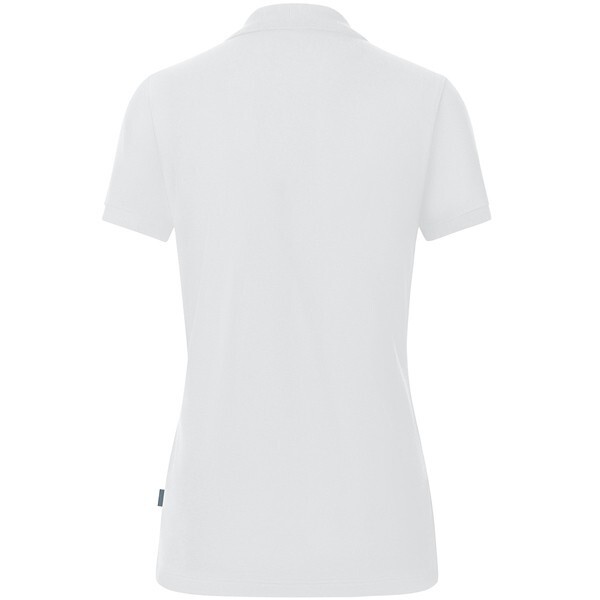 JAKO Damen Polo-Shirt Organic, weiß, Gr.38