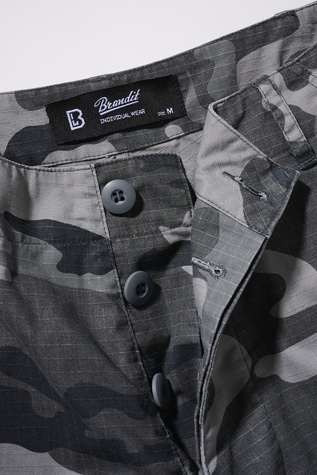 Brandit BDU Ripstop Shorts, Farbe woodland, Gr.L