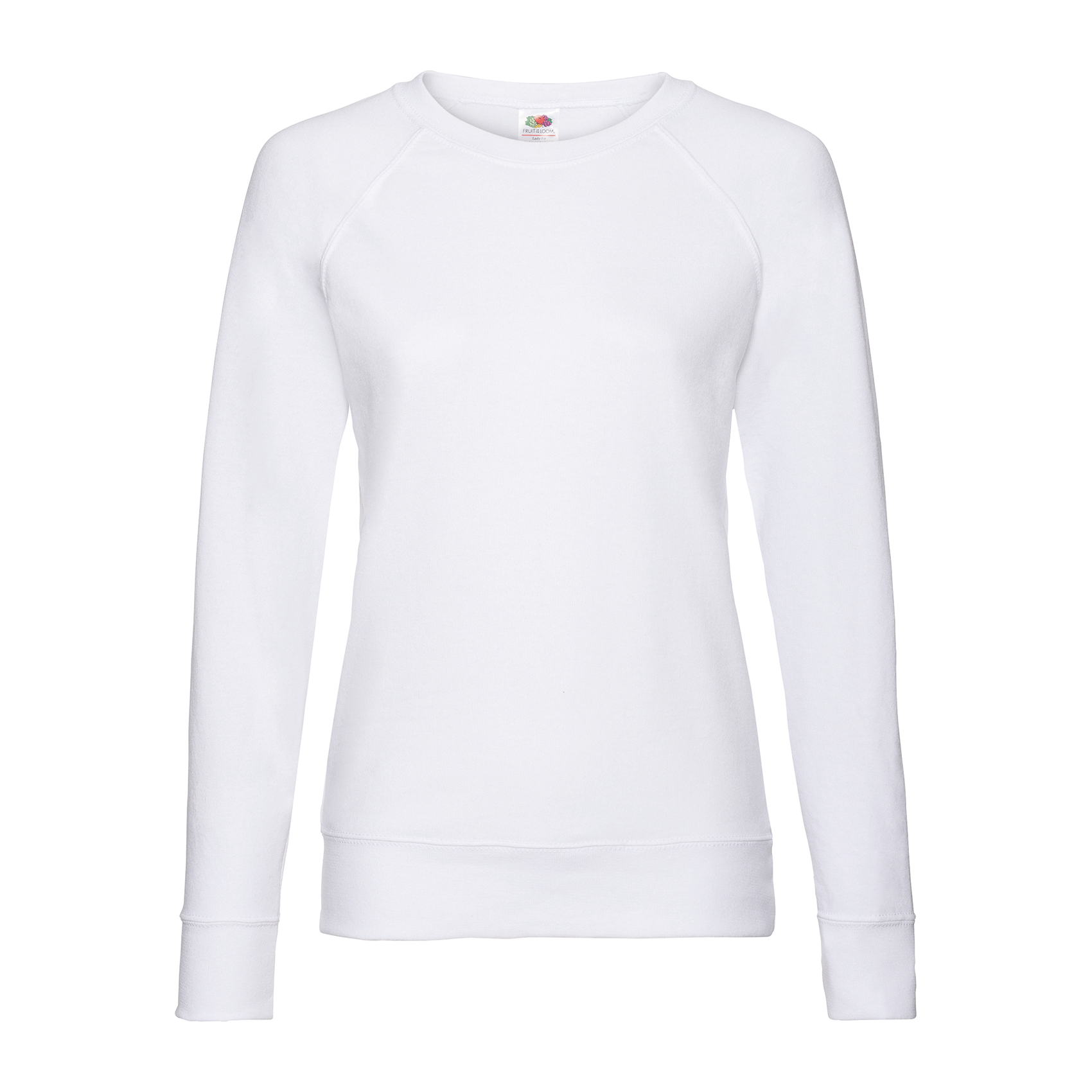 FOTL Lightweight Raglan Lady-Sweatshirt , weiß, Gr.M