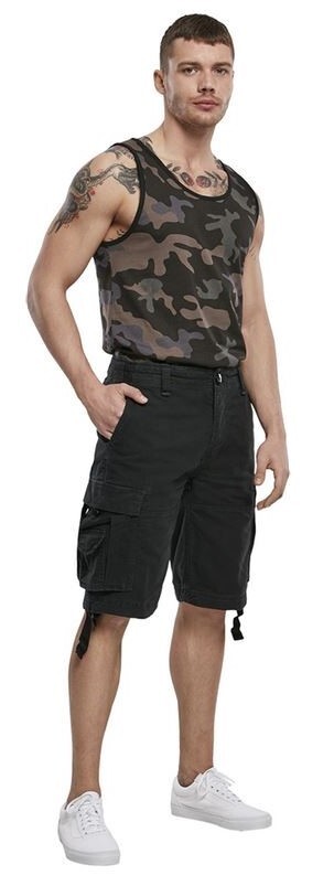 Brandit Vintage Classic Shorts Farbe schwarz, Größe XXL