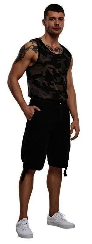 Brandit Vintage Classic Shorts Farbe schwarz, Größe XXL