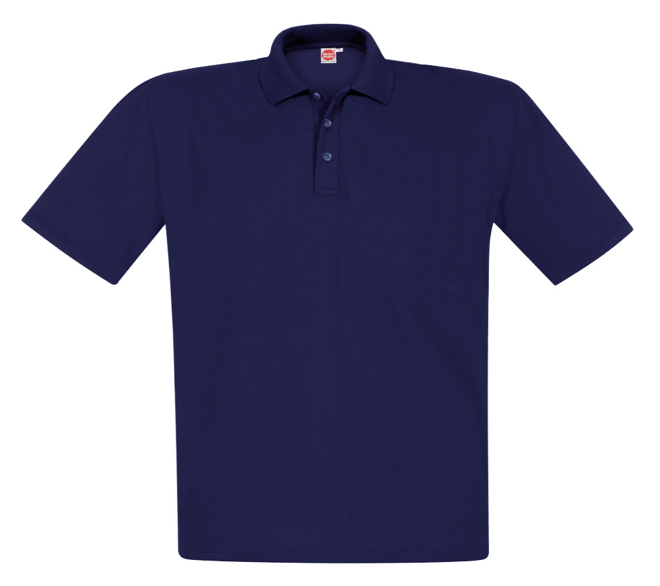 Honey Moon Polo-Pique-Shirt, Farbe marine, Gr.5XL
