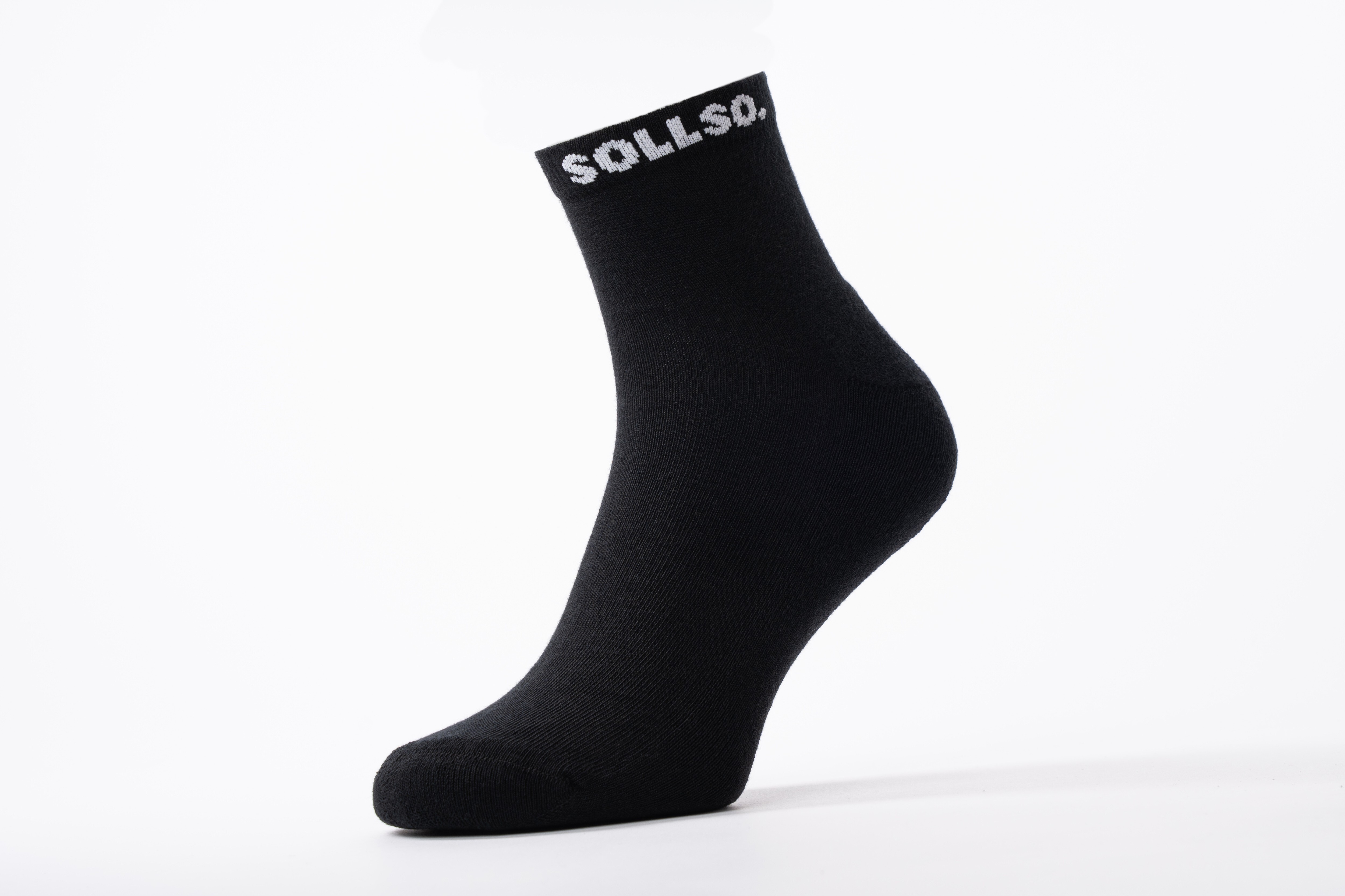 SOLLSO. Winter Herrensocke, Farbe Schwarz, Größe 43-46, 5 Paar