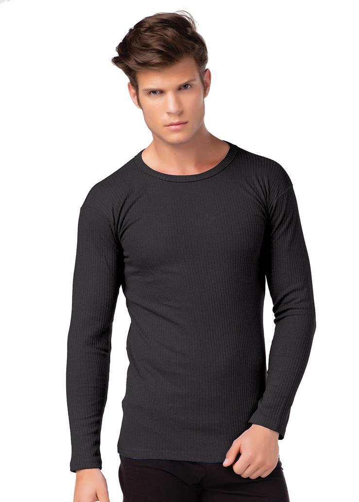 Herren Thermo Unterhemd , lang, Farbe anthrazit, Größe 10
