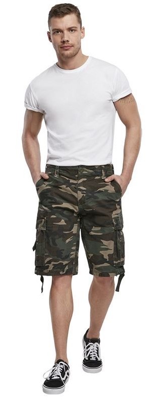 Brandit Vintage Classic Shorts Farbe woodland, Größe 5XL