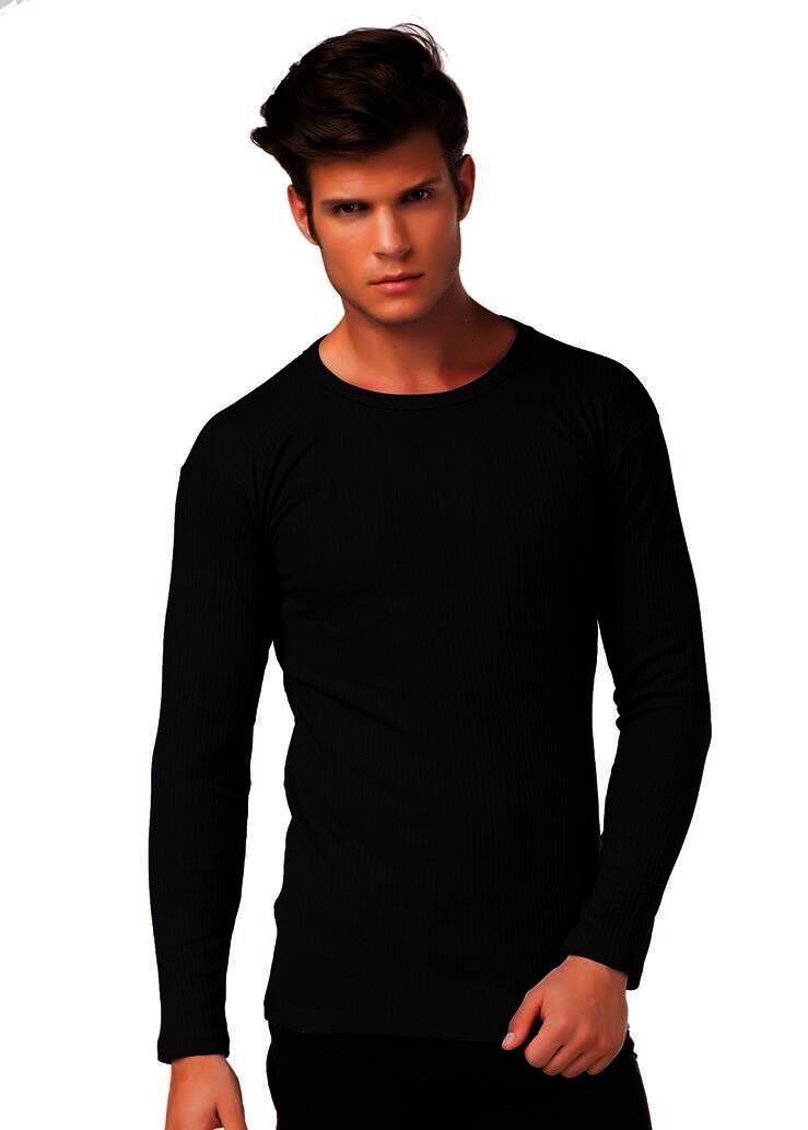 Herren Thermo Unterhemd , lang, Farbe anthrazit, Größe 8