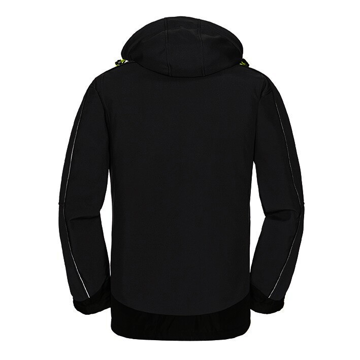 Softshell-Jacke MONTANA, grau/schwarz, Gr.XS