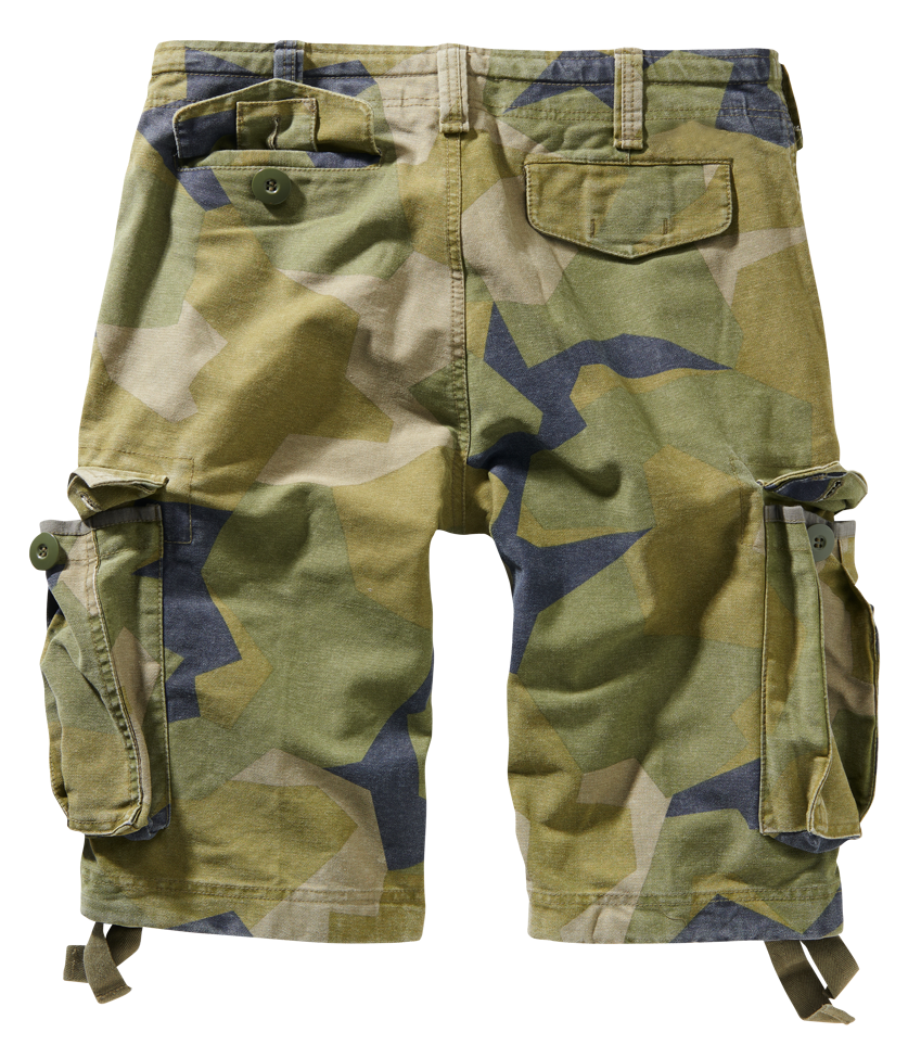Brandit Vintage Classic Shorts Farbe swedish camo, Größe XXL