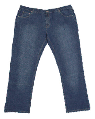 Honey Moon 5-Pocket-Jeans blau, Gr.4XL