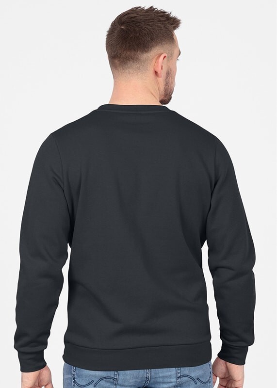 JAKO Sweat-Shirt Organic, anthrazit, Gr.4XL