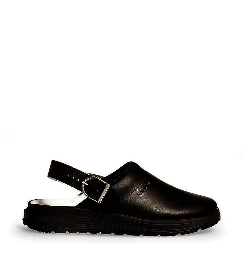 Abeba Berufsschuh ACTIVE Clog 87031 , schwarz, Größe 44
