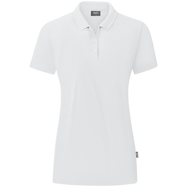 JAKO Herren Polo-Shirt Organic, weiß, Gr.XL