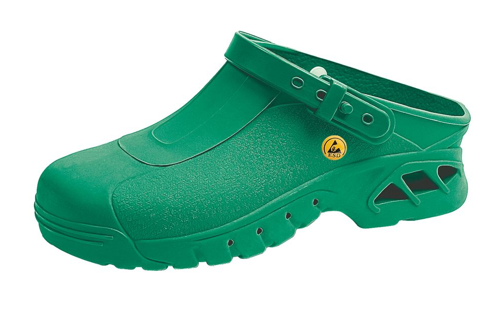 autoklavierbarer ABEBA Clog grün, Gr.42 autoklavierbarer ABEBA Clog grün, Gr.42