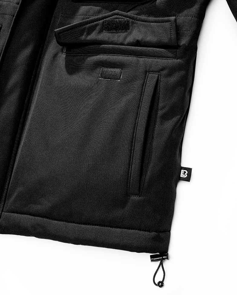 Brandit M65 Softshelljacket, Schwarz, Gr.6XL