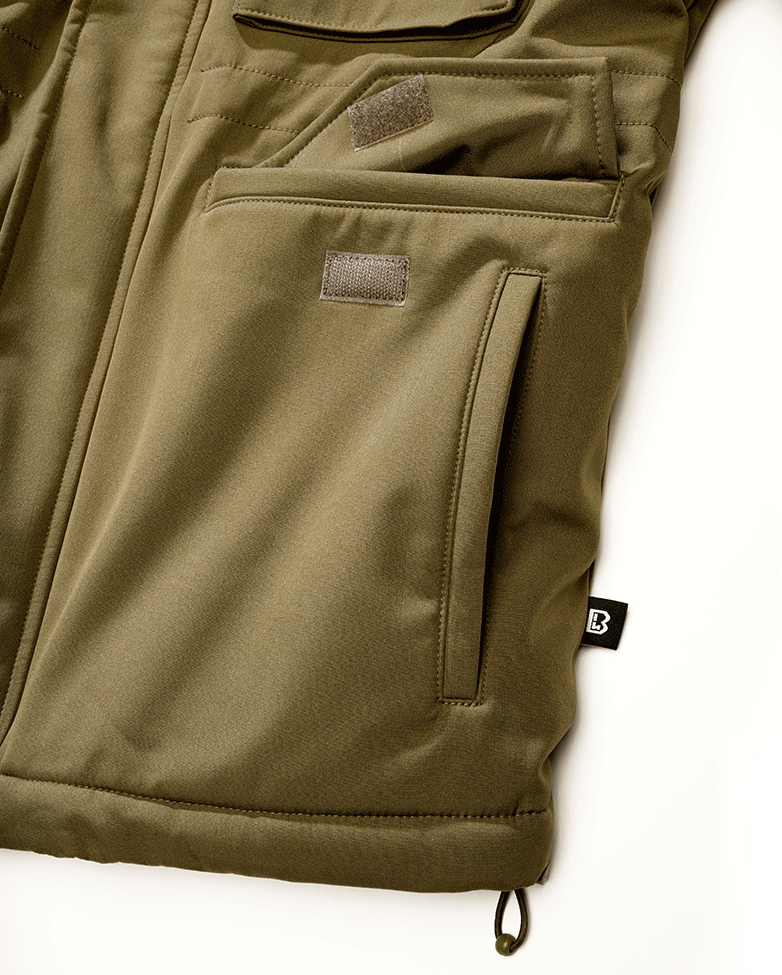 Brandit M65 Softshelljacket, Oliv, Gr.XL