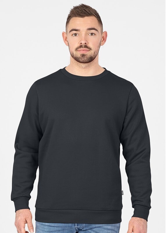 JAKO Sweat-Shirt Organic, anthrazit, Gr.4XL