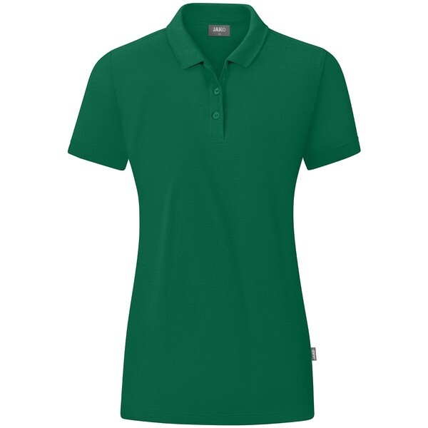 JAKO Damen Polo-Shirt Organic, grün, Gr.46