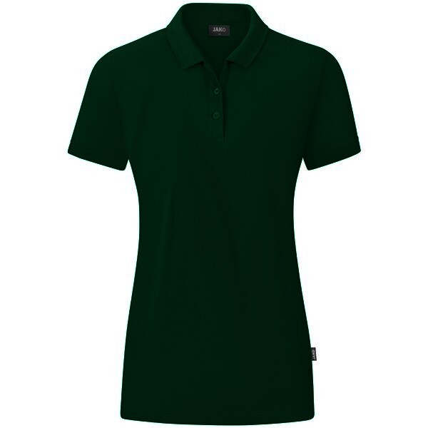JAKO Damen Polo-Shirt Organic, grün, Gr.46