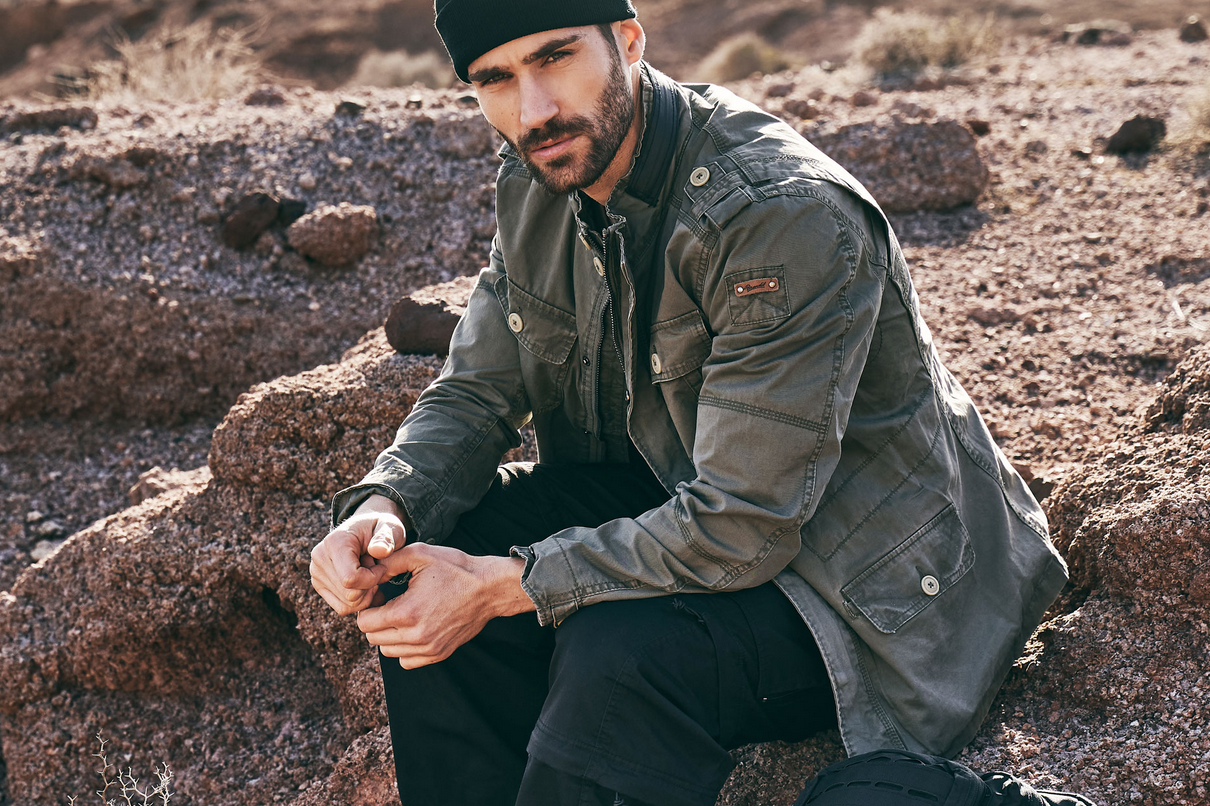 Brandit Britannia Jacket oliv, Größe 4XL
