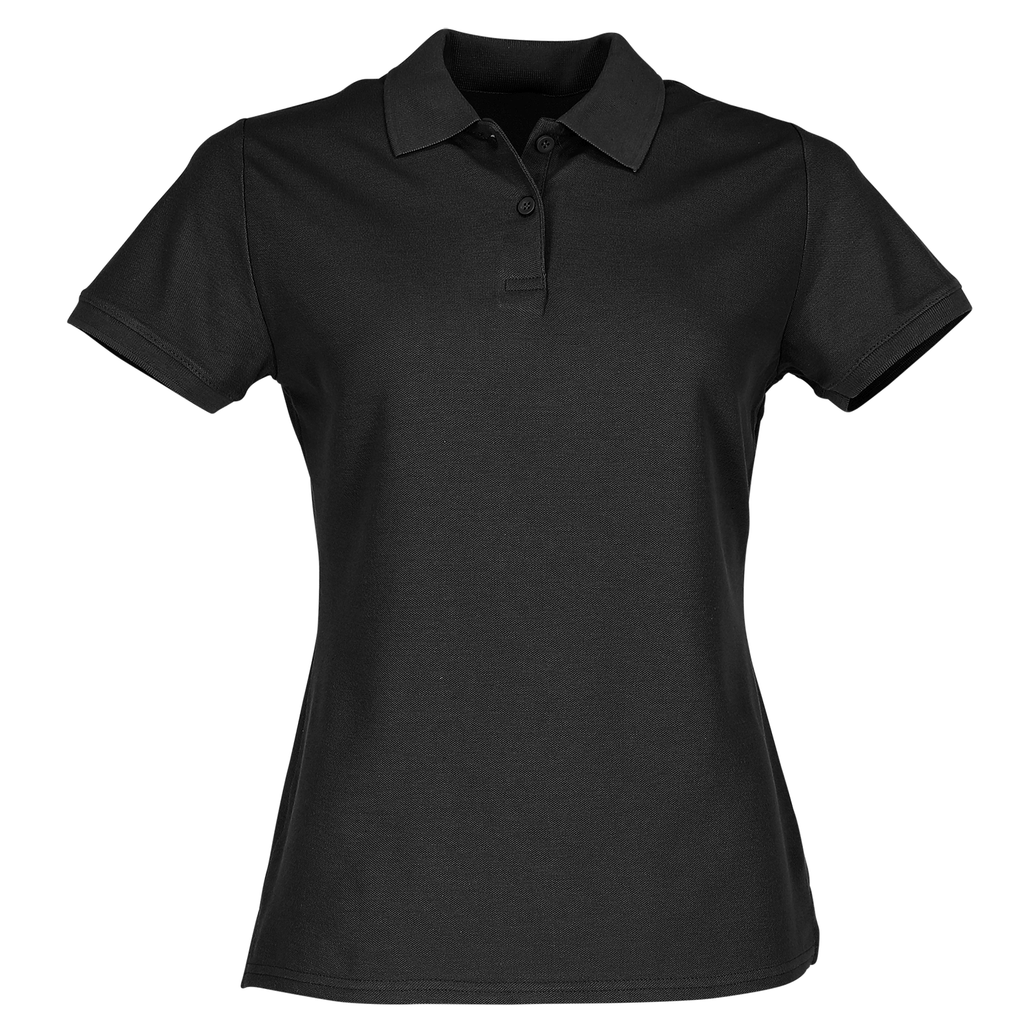 FOTL  Damen Premium-Poloshirt, 3er-Pack, schwarz, Gr.L