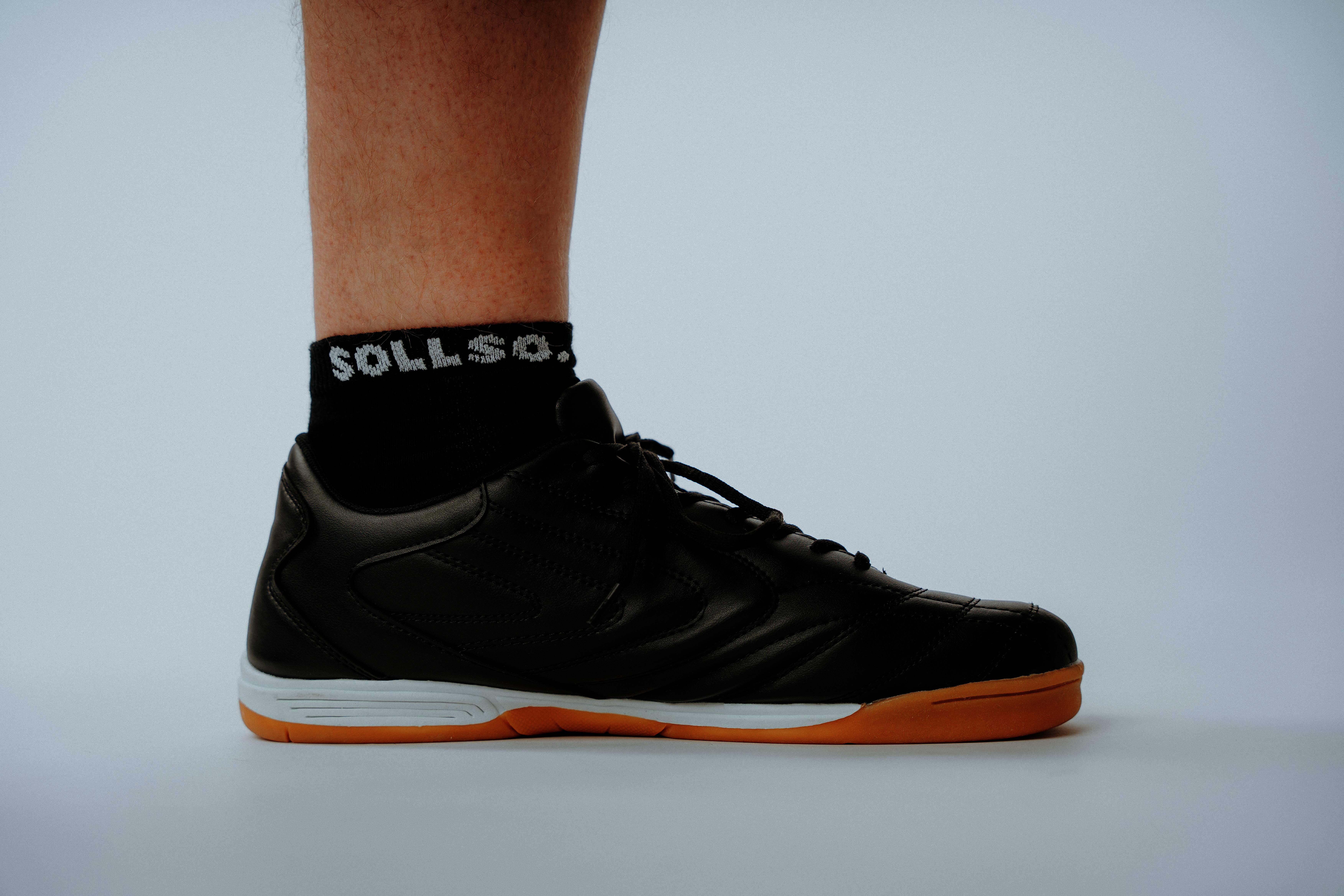 SOLLSO. Herren Sneakersocke, Farbe Schwarz, Größe 39-42, 10 Paar