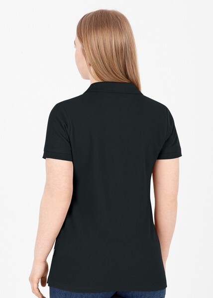 JAKO Damen Polo-Shirt Organic, schwarz, Gr.42