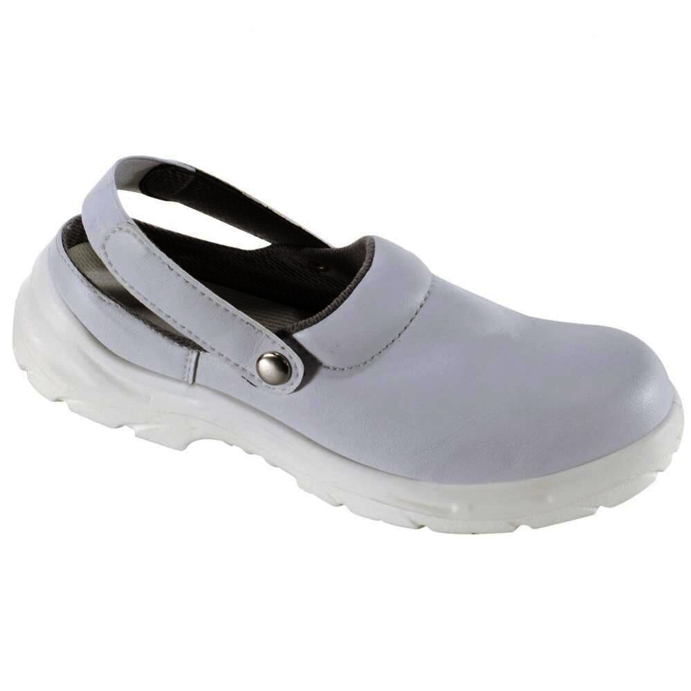 Arbeitsschutz-Clog S2 "ORTONA" 34608, weiß, Gr.45