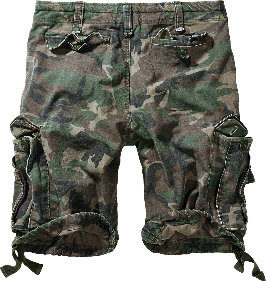 Brandit Vintage Classic Shorts Farbe woodland, Größe 6XL