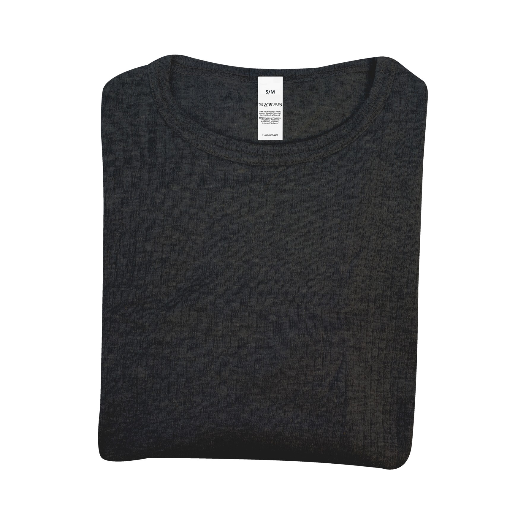 Herren Thermohemd 21456,  innen angeraut, Anthrazit, Gr.7
