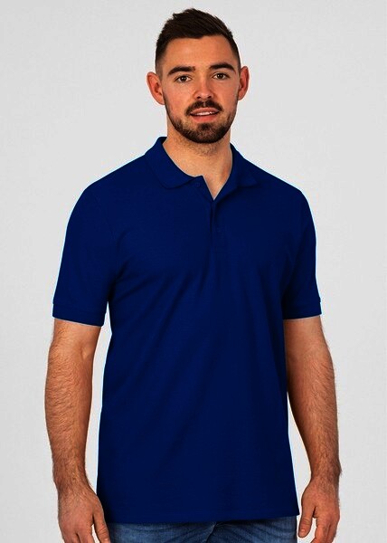 JAKO Herren Polo-Shirt Organic, royal-blau, Gr.3XL
