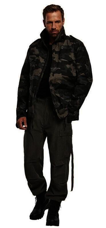 Brandit M65 Vintage Trousers oliv, Größe 3XL