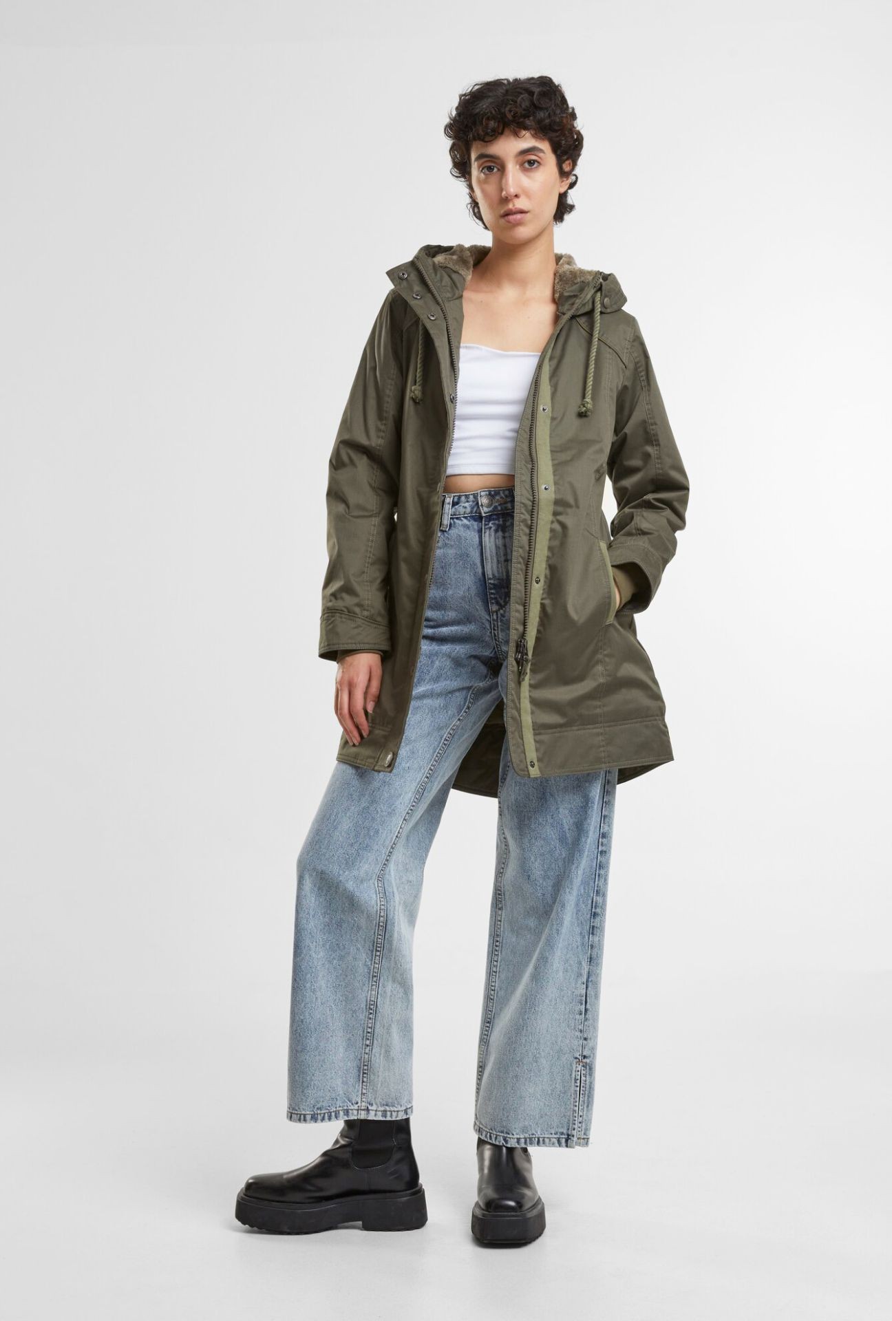 Brandit Women Savannah Parka, Oliv, Gr.4XL