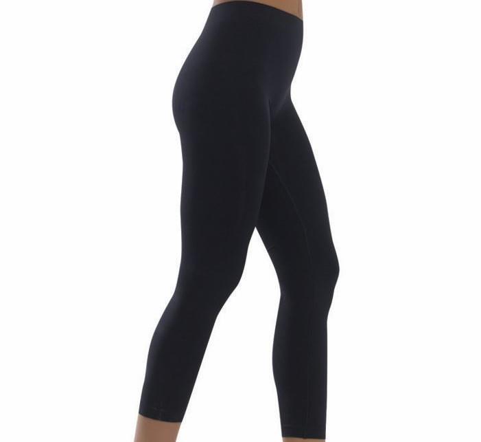Damen Leggings Schwarz, Größe L