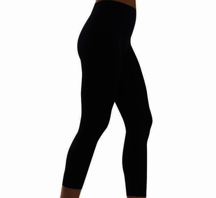 Damen Leggings Schwarz, Größe L