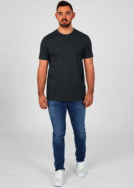 JAKO Herren T-Shirt Organic, steingrau, Gr.M