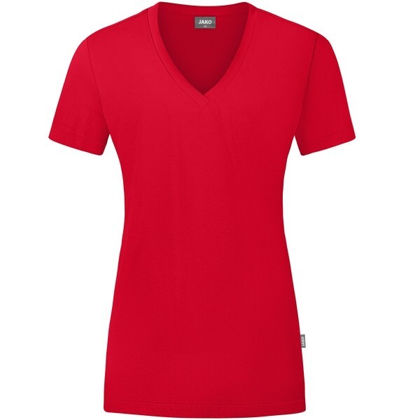 JAKO Damen T-Shirt Organic, rot, Gr.44