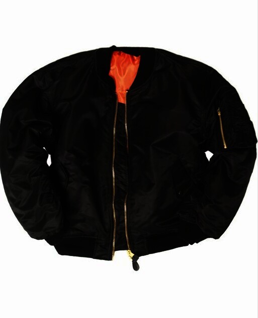 US FLIEGERJACKE 'MA1® BASIC', SCHWARZ, GR.L