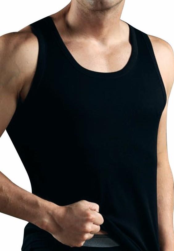 Herren Unterhemd 4 x 4er Pack Feinripp Farbe: Schwarz, Größe 9 Herren Unterhemd 4 x 4er Pack Feinripp Farbe: Schwarz, Größe 9