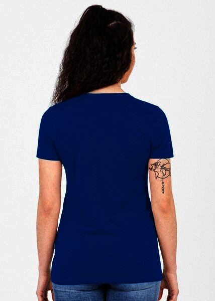 JAKO Damen T-Shirt Organic, blau, Gr.48