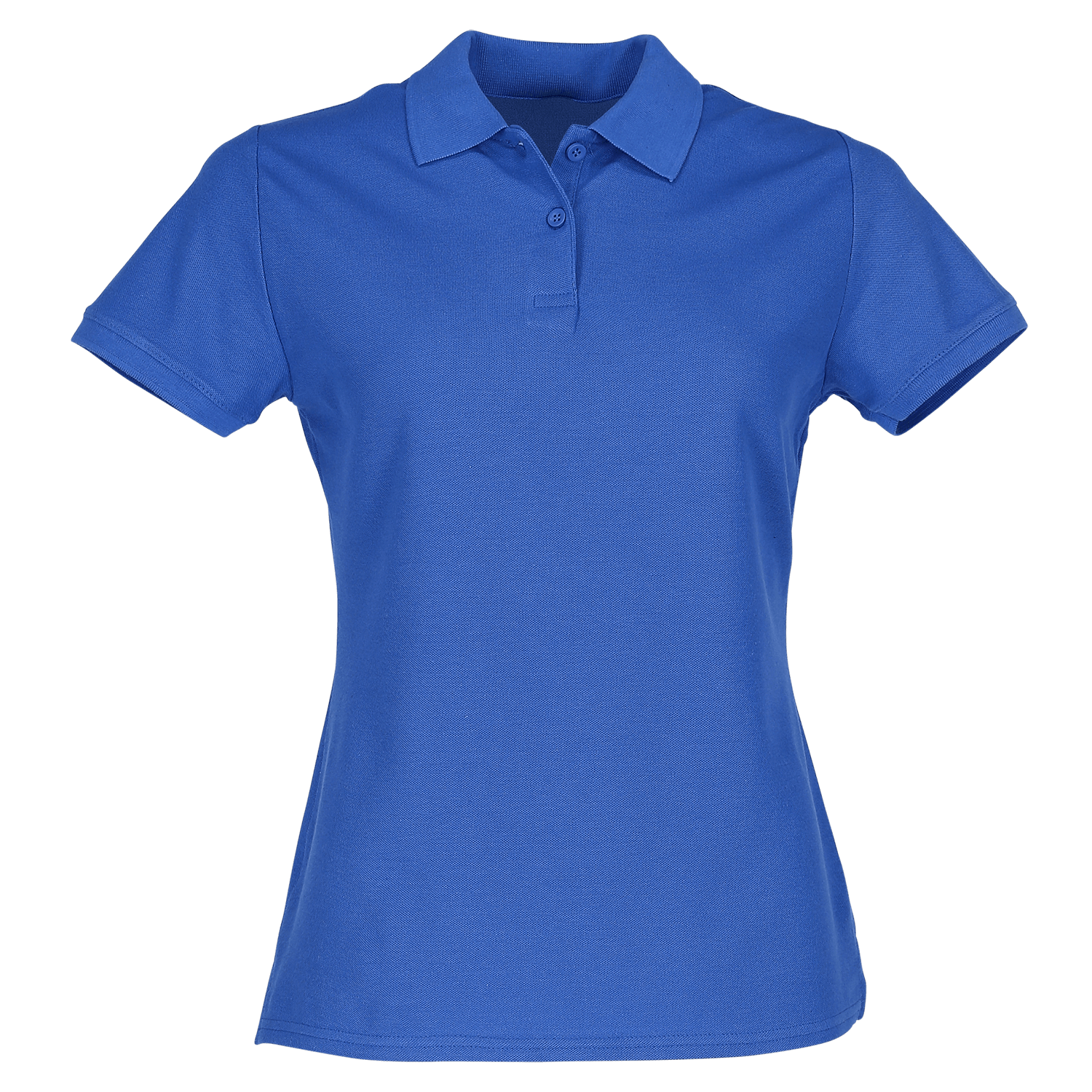 FOTL  Damen Premium-Poloshirt, 3er-Pack, royalblau, Gr.S