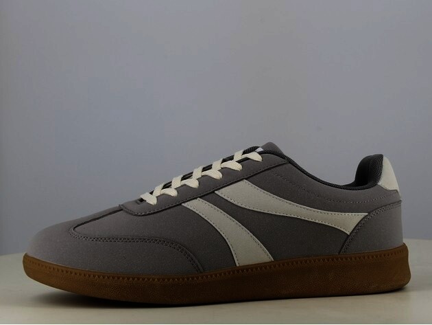 Herren Sneaker B972773 im Retro-Style, Farbe Grau, Gr.46