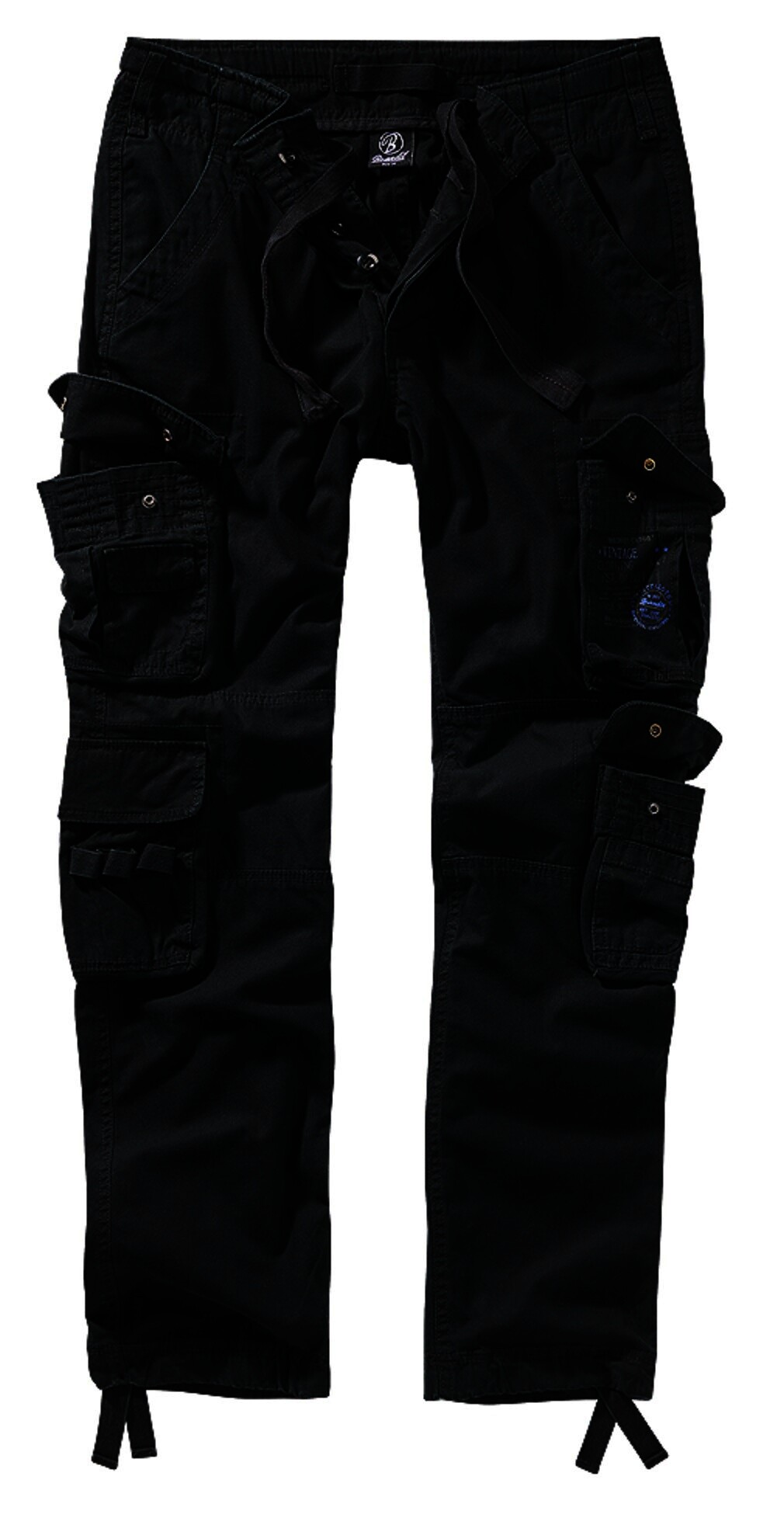Brandit Pure Slim Fit Trouser, Farbe schwarz, Größe XL