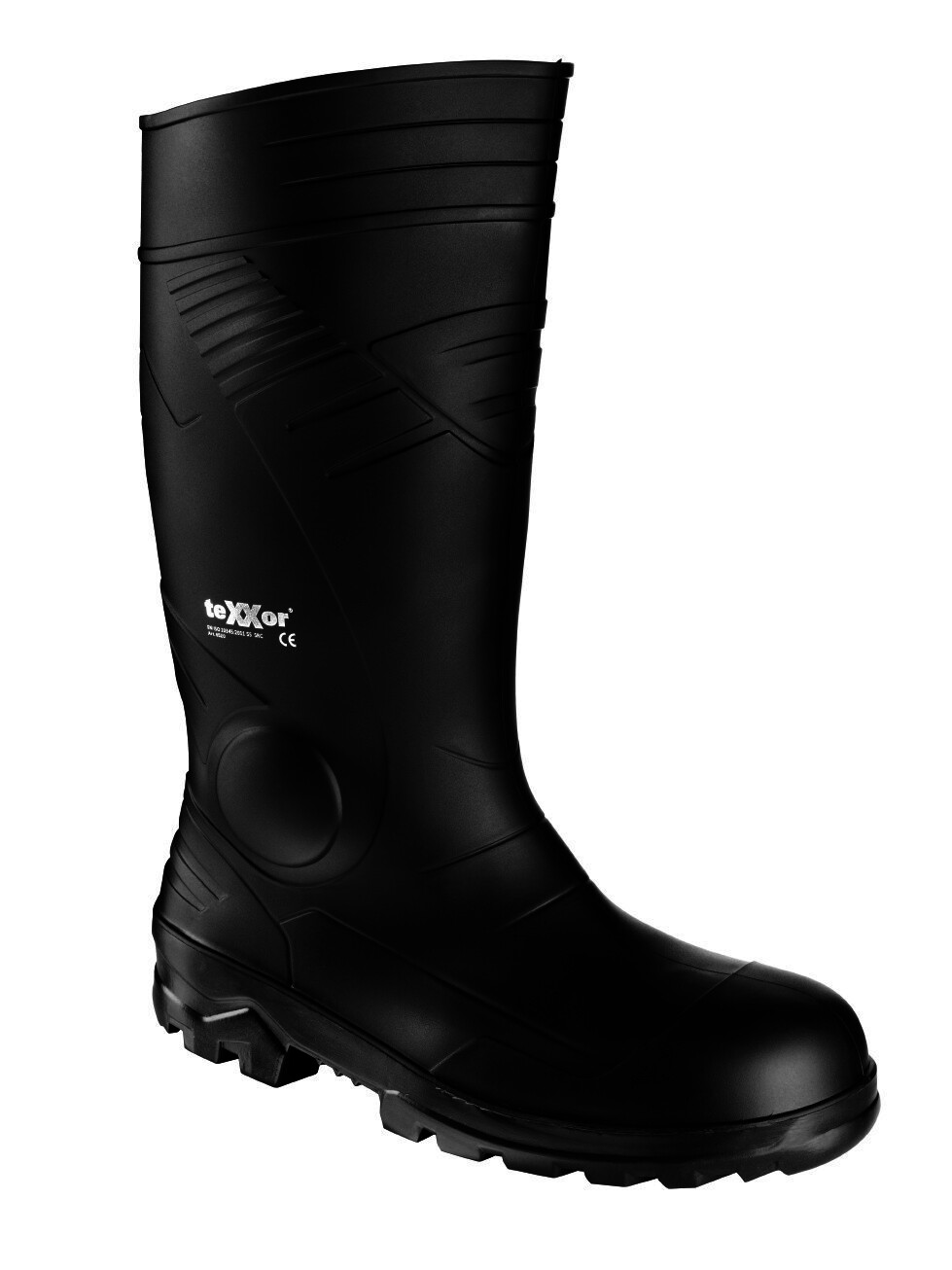 Sicherheitsgummistiefel S5 schwarz, Größe 44