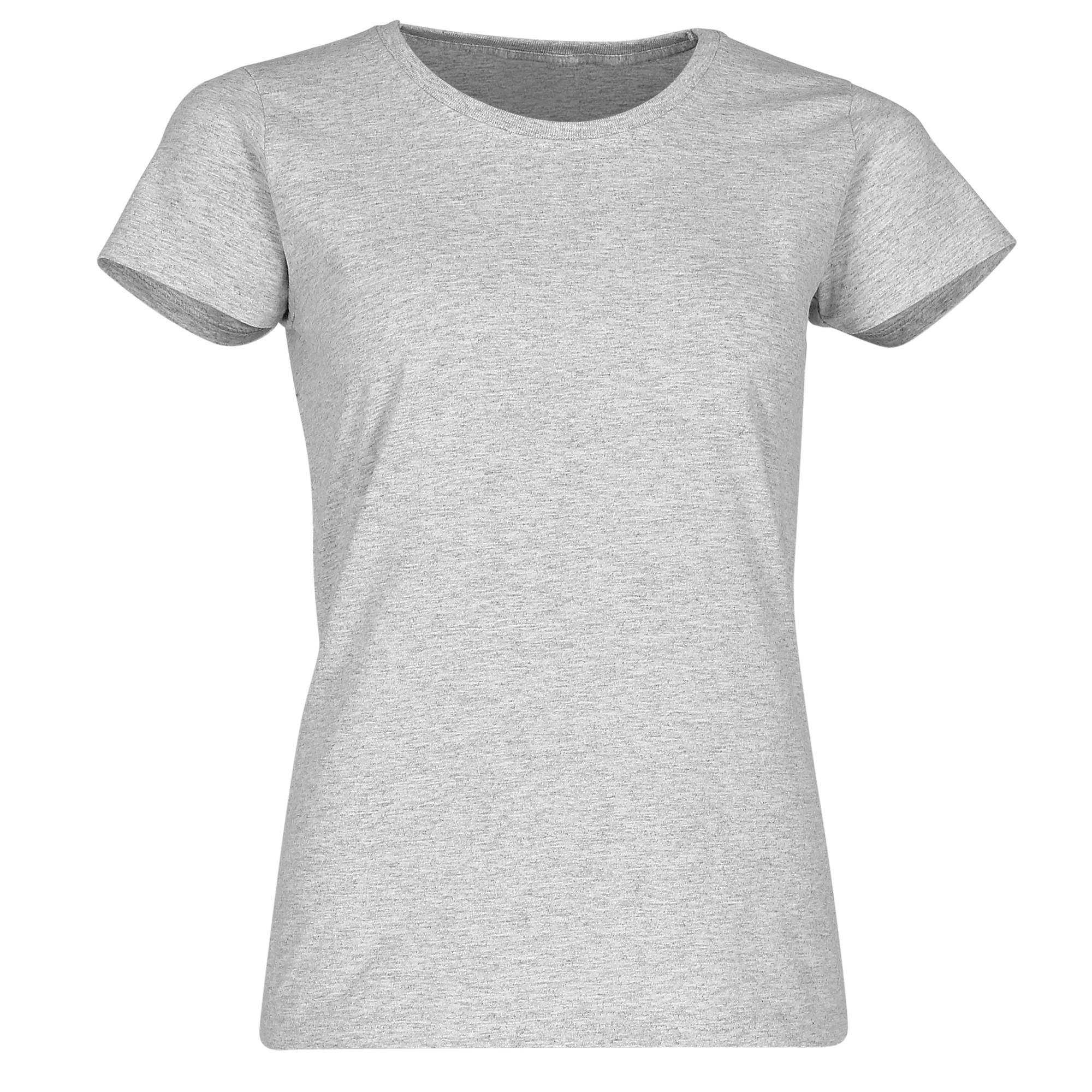 FRUIT OF THE LOOM  Valueweight Damen-T-Shirt, 5er.Pack, grau melliert, Gr.S