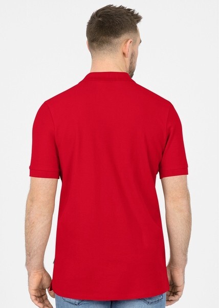 JAKO Herren Polo-Shirt Organic, rot, Gr.M
