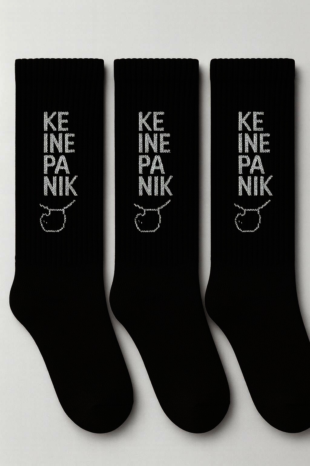 SOLLSO. Tennissocken, 3er-Pack, schwarz, Gr.35/38
