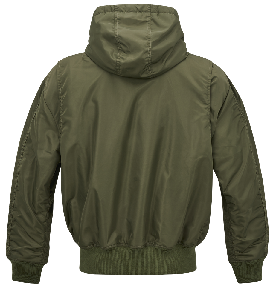 Brandit CWU Jacket hooded oliv, Größe XL Brandit CWU Jacket hooded oliv, Größe XL