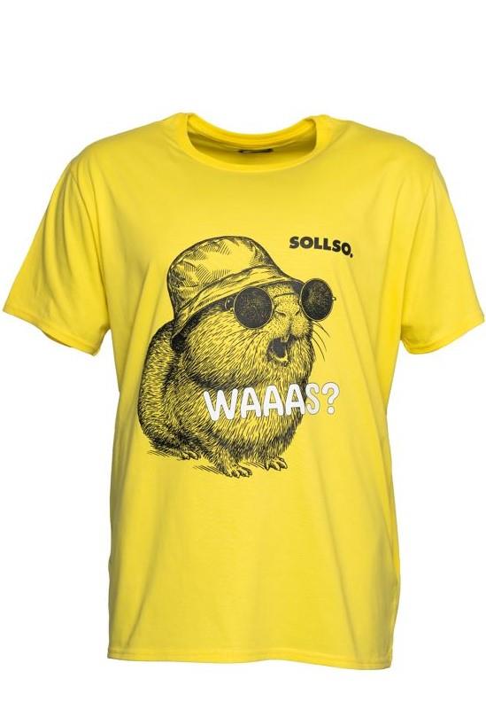 SOLLSO. T-Shirt "Guinea Pig" Farbe Summer Sun, Größe 3XL