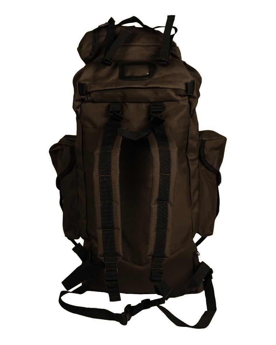65 Liter Bundeswehr Rucksack Outdoor Trekking, impr. oliv
